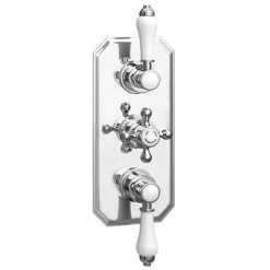 Trafalgar Traditional Shower Package with Fixed Head, Slide Rail Kit + Bath Spout 13 Trafalgar Traditional Shower Package with Fixed Head, Slide Rail Kit + Bath Spout -Shower Sets Shop TRADPK04 n d3 460
