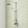 Trafalgar Victorian Exposed Valve inc. Rigid Riser Kit, Diverter, 8" Rose + Handset -Shower Sets Shop TSVPK02 n p