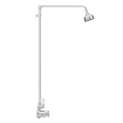 Trafalgar Traditional Twin Exposed Thermostatic Shower Valve + Rigid Riser -Shower Sets Shop TSVRR n d3 460