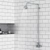 Trafalgar Traditional Twin Exposed Thermostatic Shower Valve + Rigid Riser -Shower Sets Shop TSVRR n p