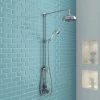 Traditional Twin Exposed Shower Package with Valve + Victorian Grand Rigid Riser Kit -Shower Sets Shop Traditional Twin Exposed Shower Package with Valve Victorian Grand Rigid Riser Kit p