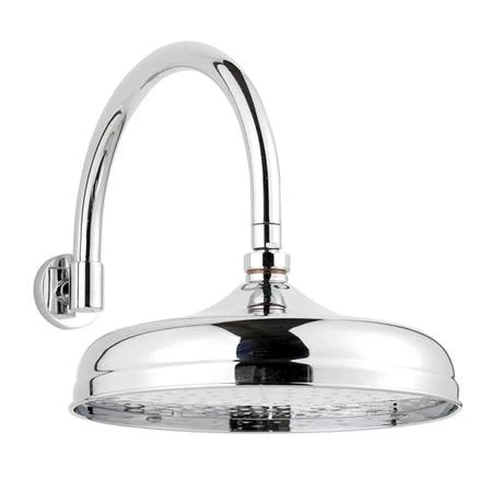 Trafalgar Triple Concealed Shower Valve inc. Outlet Elbow, Handset & Curved Arm with Fixed Head 4 Trafalgar Triple Concealed Shower Valve inc. Outlet Elbow, Handset & Curved Arm with Fixed Head - Image 2