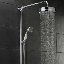 Trafalgar Triple Exposed Thermostatic Shower Valve + Luxury Rigid Riser Kit 9 Trafalgar Triple Exposed Thermostatic Shower Valve + Luxury Rigid Riser Kit -Shower Sets Shop Trafalgar Triple Exposed Thermostatic Shower Valve Luxury Rigid Riser Kit D3 460