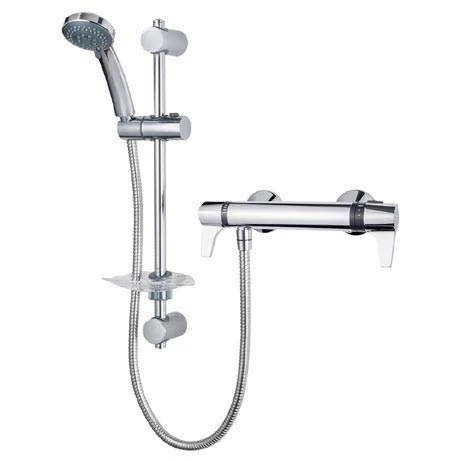Triton Exe Lever Thermostatic Bar Shower Mixer & Kit - UNEXTHBMINC 3 Triton Exe Lever Thermostatic Bar Shower Mixer & Kit - UNEXTHBMINC
