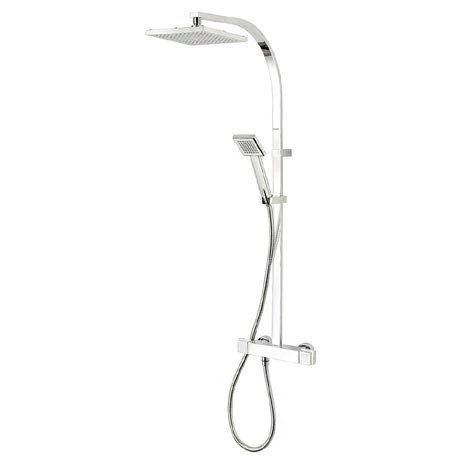 Triton Tees Thermostatic Bar Shower Mixer with Diverter & Kit - Chrome - UNTEBMDIV 3 Triton Tees Thermostatic Bar Shower Mixer with Diverter & Kit - Chrome - UNTEBMDIV