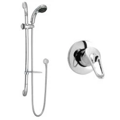 Ultra Ocean Concealed Single Lever Shower Valve + Luxury Slider Rail Kit