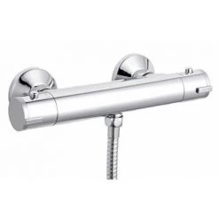Nuie ABS Round Thermostatic Bar Valve with Modern Slide Rail Kit -Shower Sets Shop VBS001 STY042 d2 375