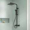 Venice Cubo Matt Black Modern Thermostatic Shower 1 Venice Cubo Matt Black Modern Thermostatic Shower -Shower Sets Shop VC12MB M