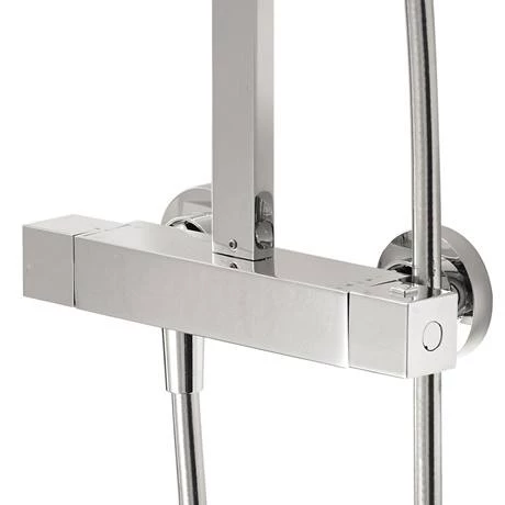 Bristan Vertico Thermostatic Exposed Bar Shower with Rigid Riser - Chrome - VR-SHXDIVFF-C 8 Bristan Vertico Thermostatic Exposed Bar Shower with Rigid Riser - Chrome - VR-SHXDIVFF-C - Image 6