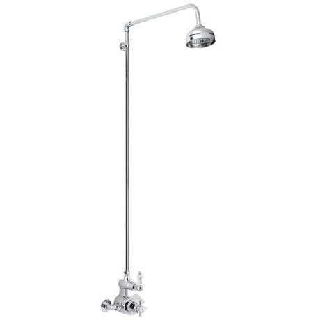 Ultra Traditional Exposed Thermostatic Shower Package with Twin Valve & Riser Kit 4 Ultra Traditional Exposed Thermostatic Shower Package with Twin Valve & Riser Kit - Image 2
